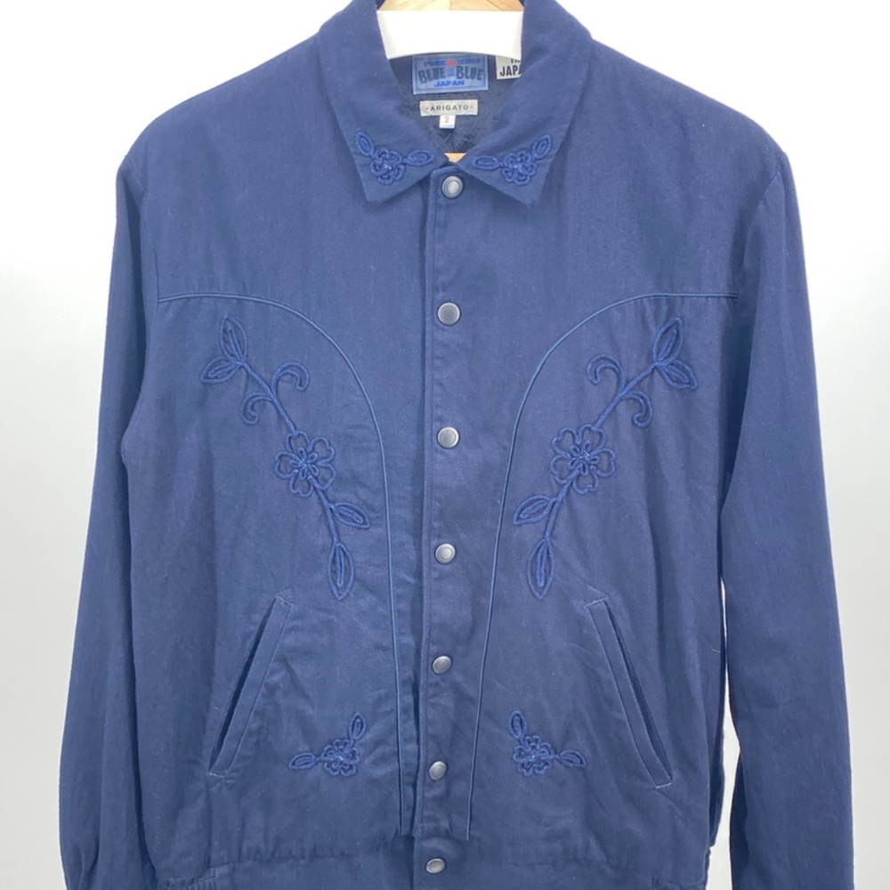 Blue Blue Japan Western Sakura Jacket